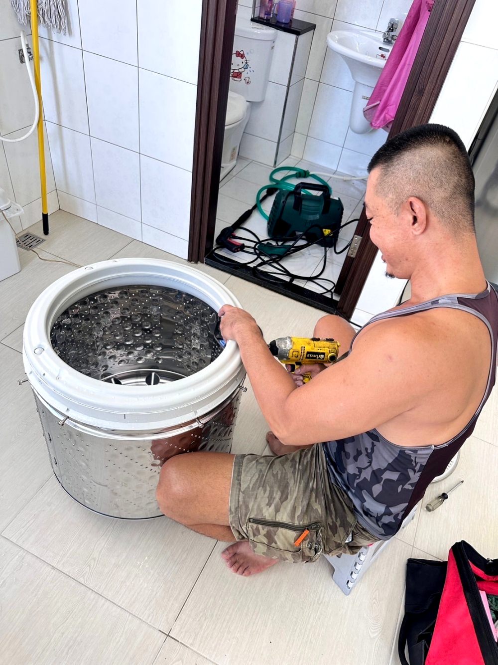 【高雄清洗洗衣機】快可寧洗衣機清洗-全機拆卸清洗,天然洗劑消毒,專業到府服務 - 第3張圖