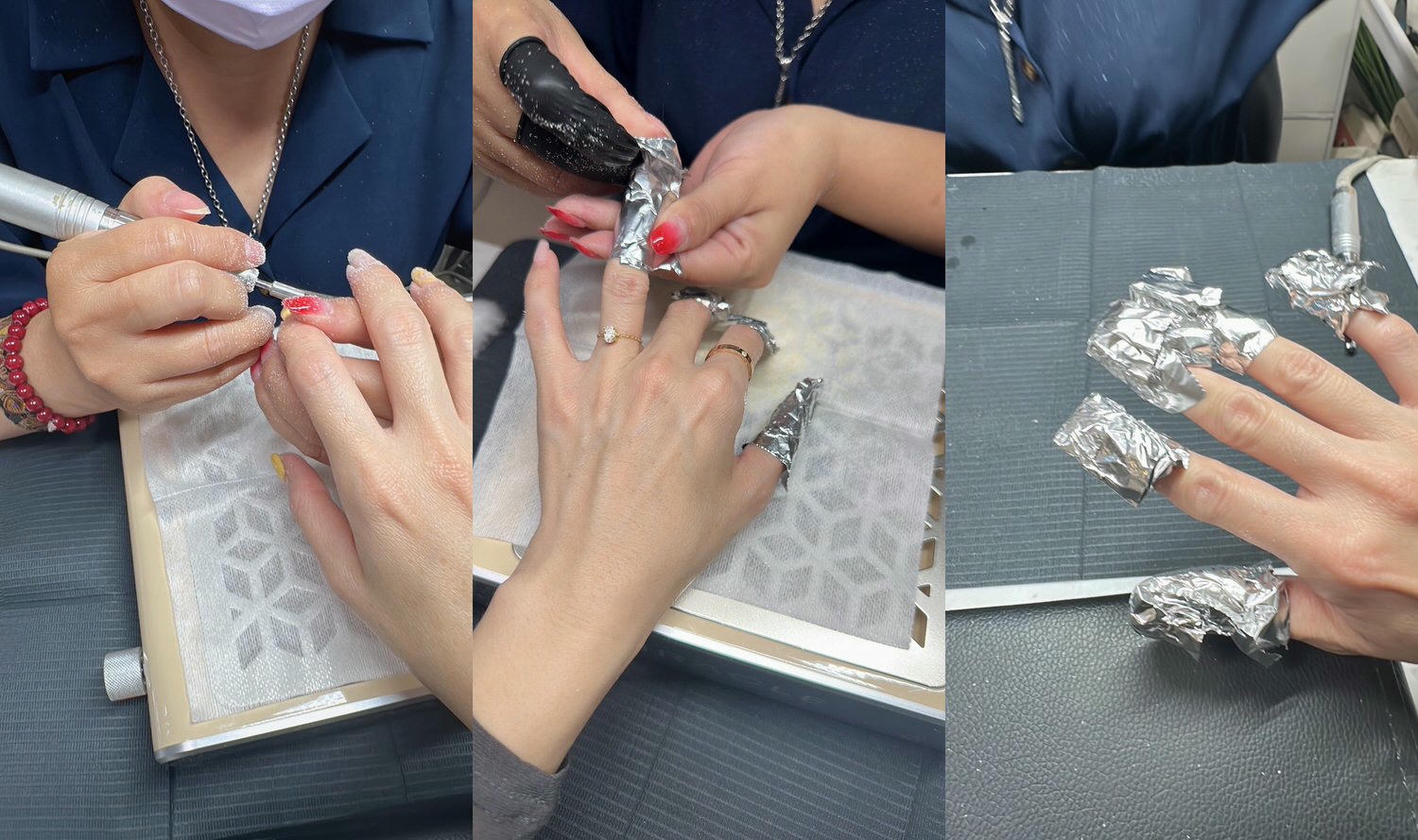 【高雄鼓山美甲店】妍甲美甲美睫美學館‧仙氣滿滿裸粉色,一秒讓妳變仙女手 - 第5張圖