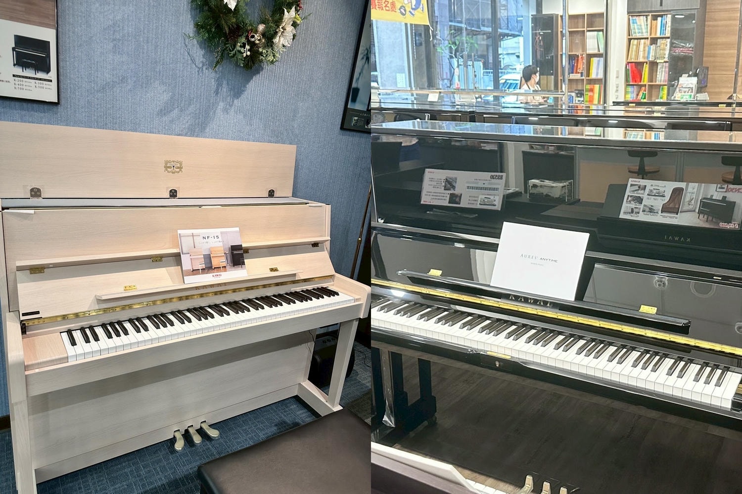 【高雄鋼琴】 KAWAI Pianos 河合鋼琴 – 高雄直營店丨在都市叢林裡也能自在彈奏的-KAWAI NF-15原聲混合鋼琴 - 第12張圖